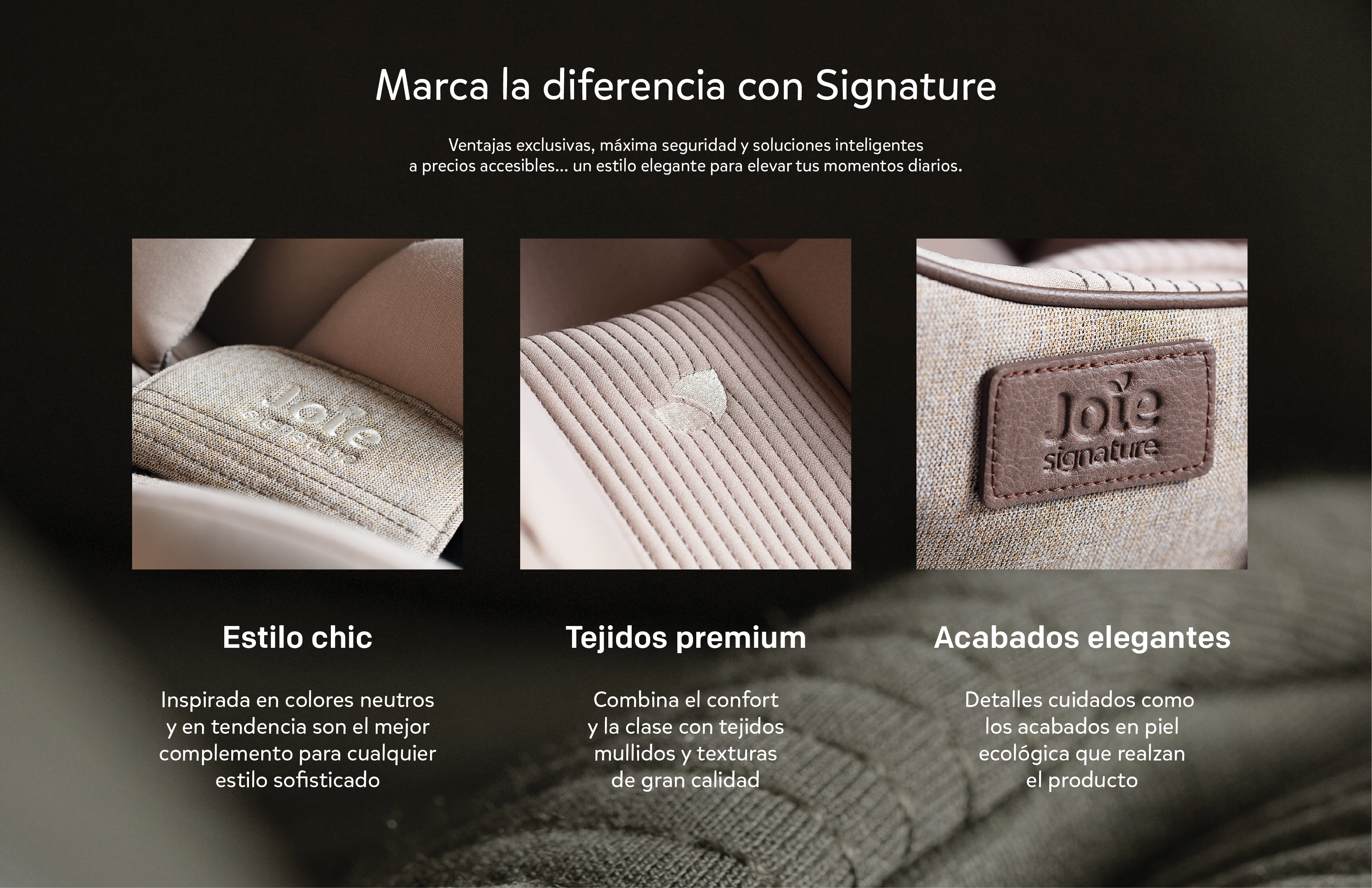 Marca la diferencia con signature